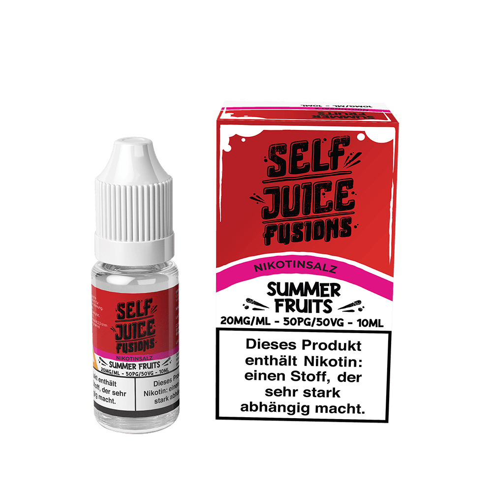 Self Juice Nikotinsalz - Summer Fruits - 10ml Liquid 20mg 