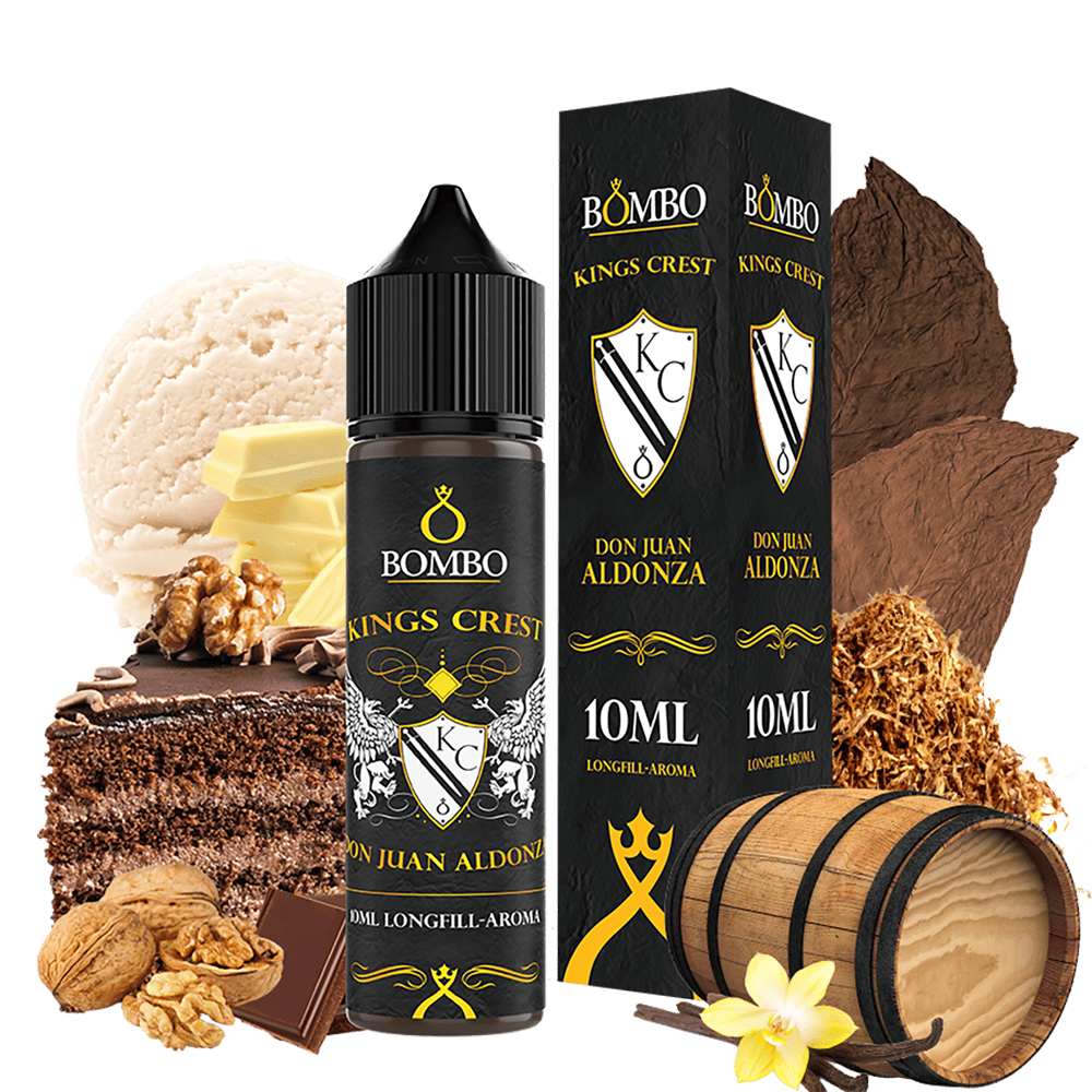 Kings Crest Longfill - Don Juan Aldonza- 10ml in 60ml Flasche 