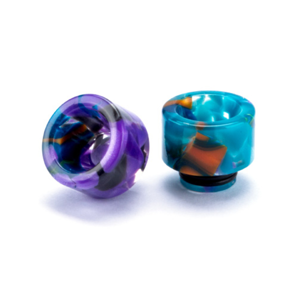 510er Mundstück Wide Bore  Epoxidharz mehrfarbig