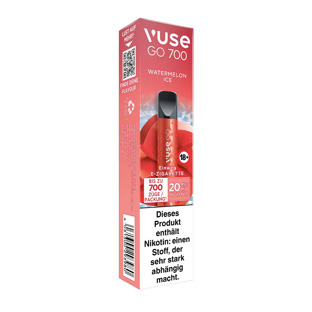 Vuse GO 700 Watermelon Ice 20mg Einweg E-Zigarette 