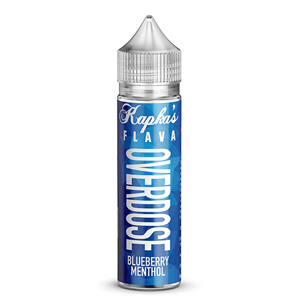 Kapka`s Aroma Longfill - Blueberry Menthol Overdose - 6ml Aroma in 60ml Flasche  D