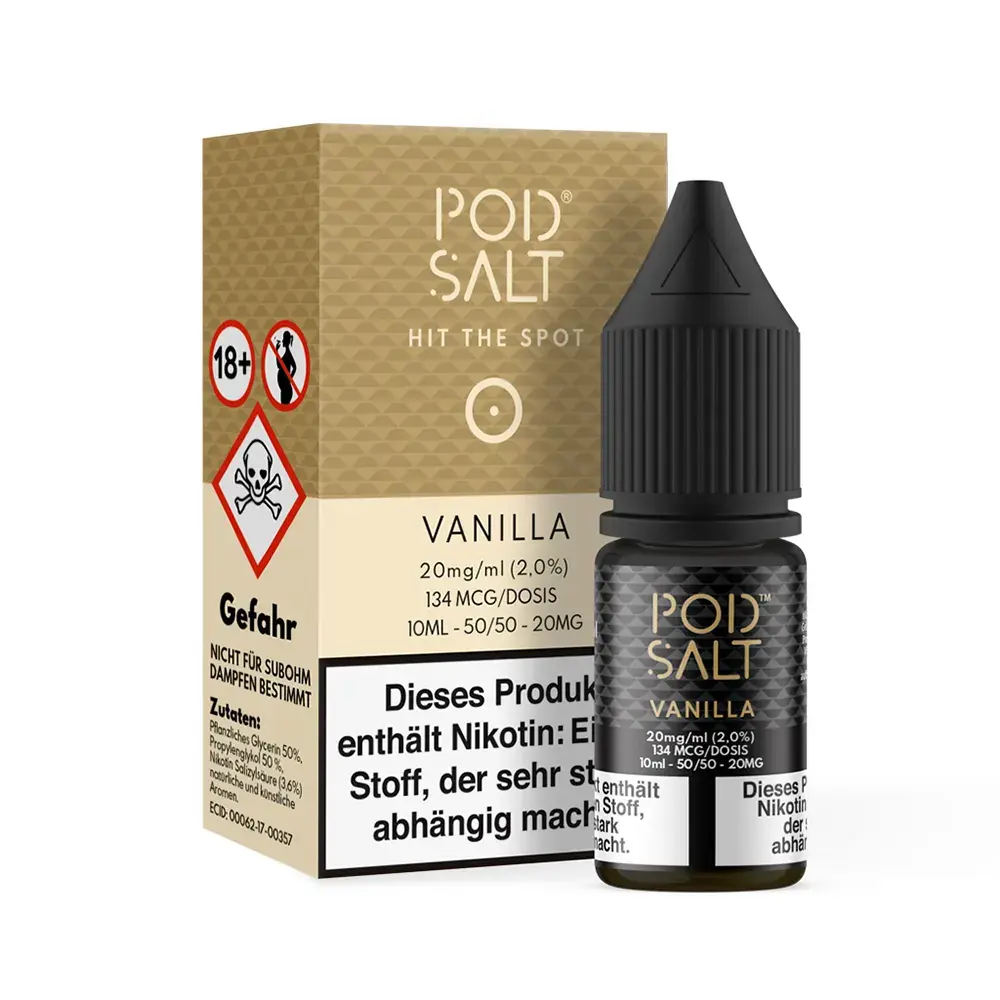 Pod Salt Core Vanilla 10ml 20mg 