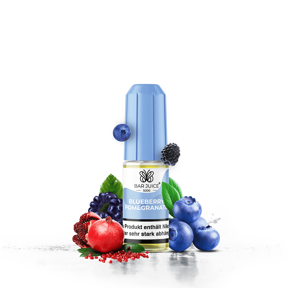 Bar Juice 5000 Nikotinsalz - Blueberry Pomegranate - Liquid 20mg 10ml  C