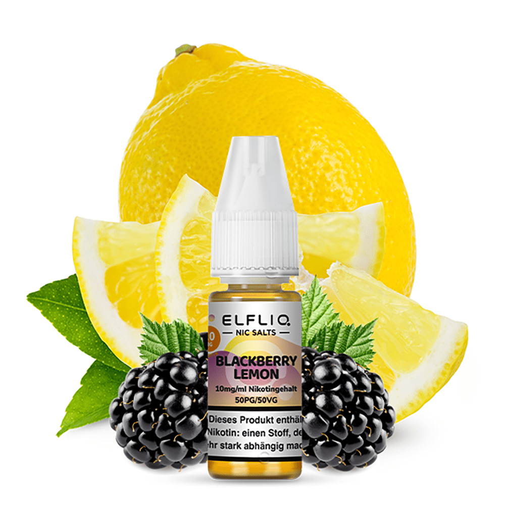 Elfliq by Elfbar Nikotinsalz - Blackberry Lemon - Liquid 10mg 10ml 