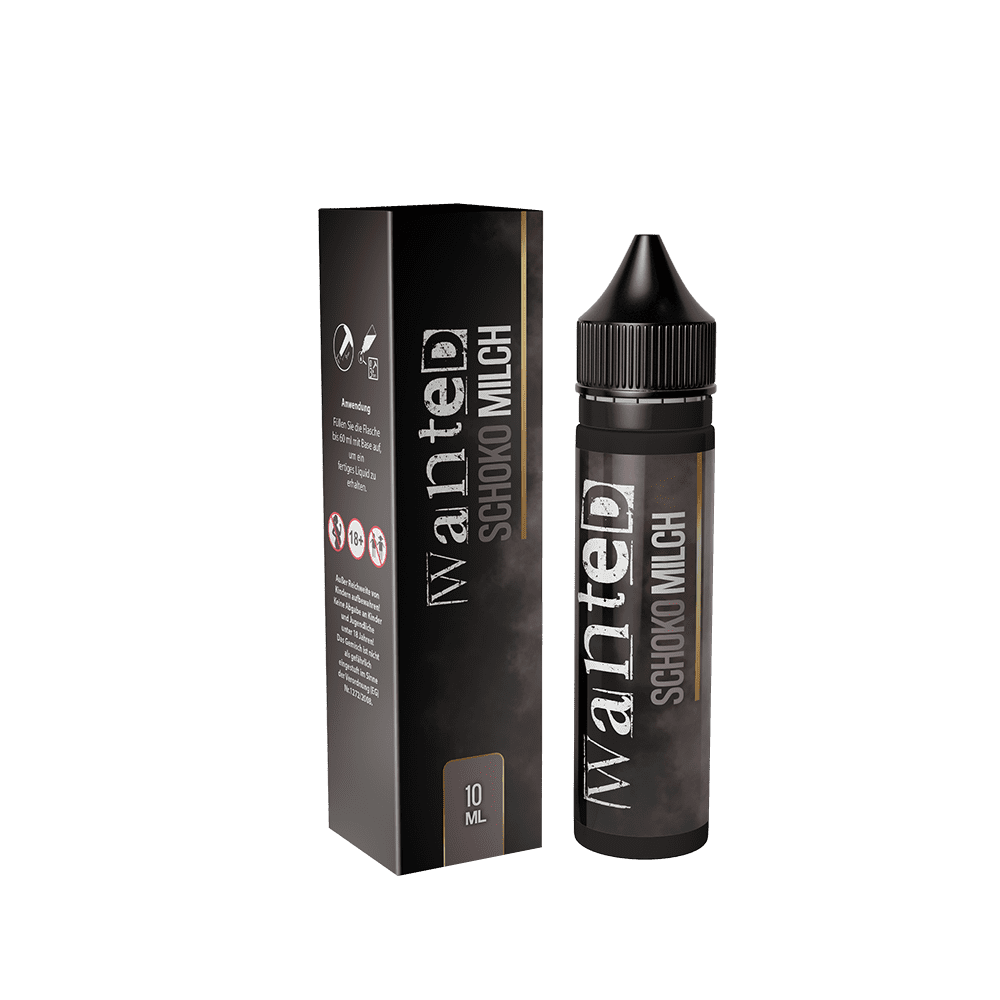 Wanted Aroma Longfill - Schokomilch - 10ml in 60ml Flasche 