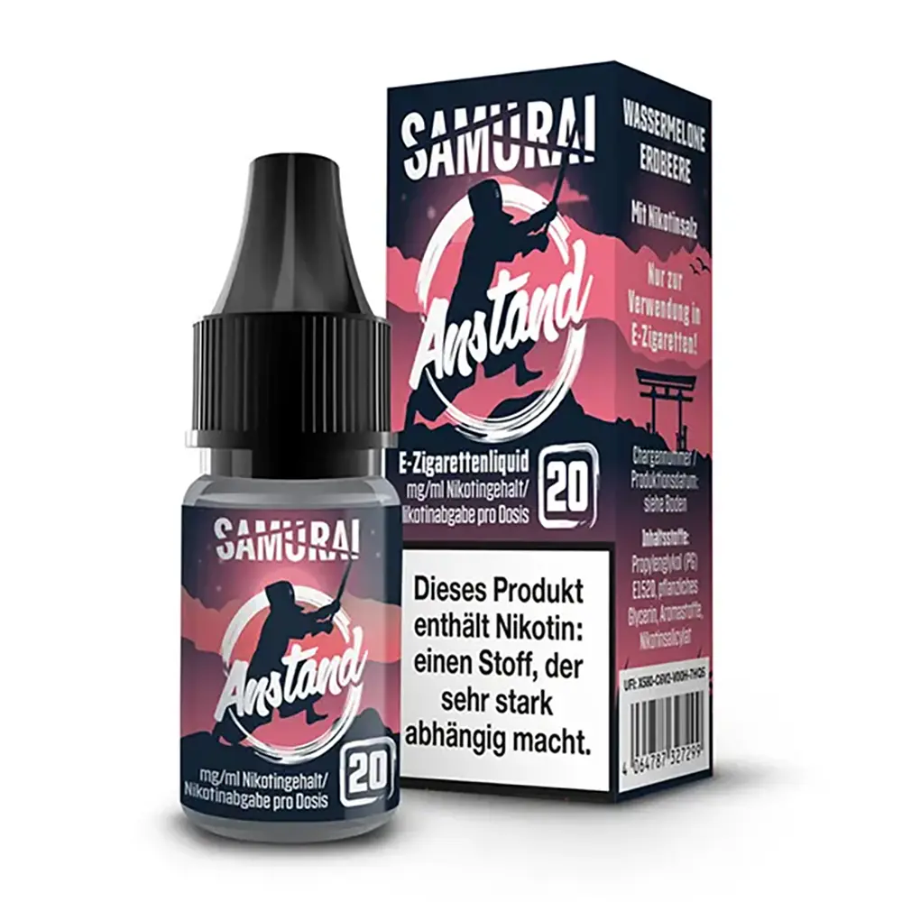 Samurai Anstand Nic Salt 20mg 10ml 