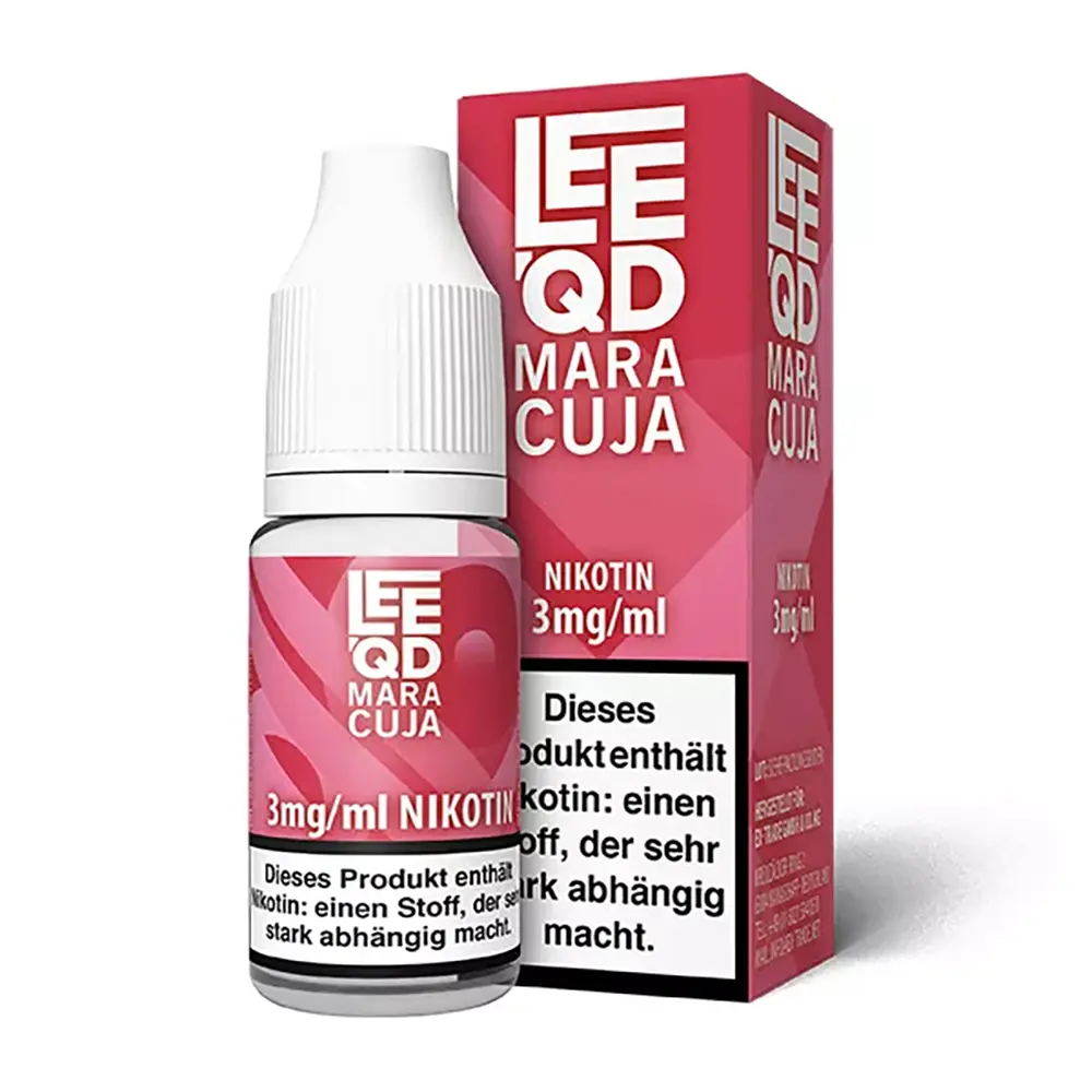 LEEQD Fruits Maracuja 10ml 3mg Liquid 