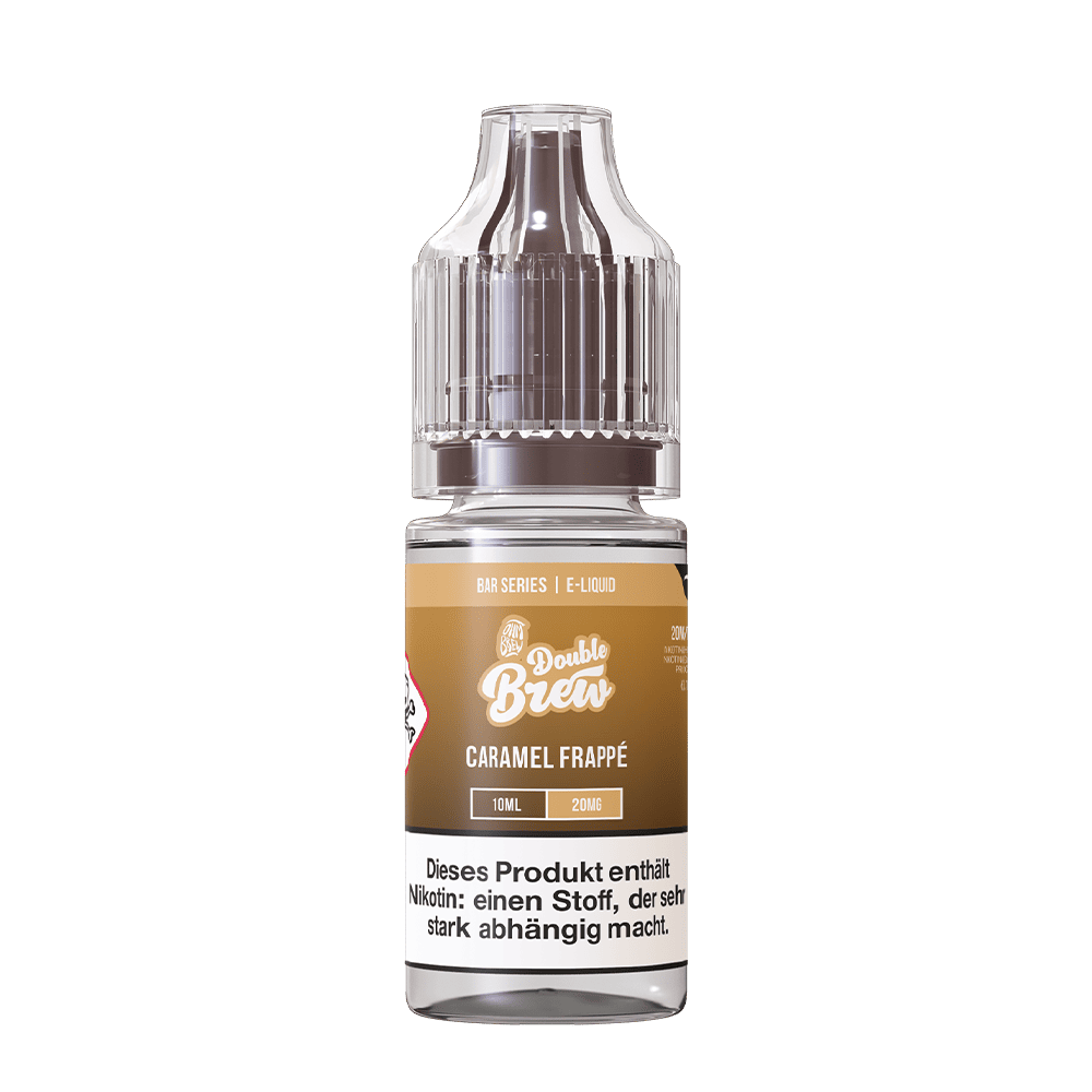 Double Brew Nikotinsalz - Caramel Frappe - 10ml Liquid 20mg  C