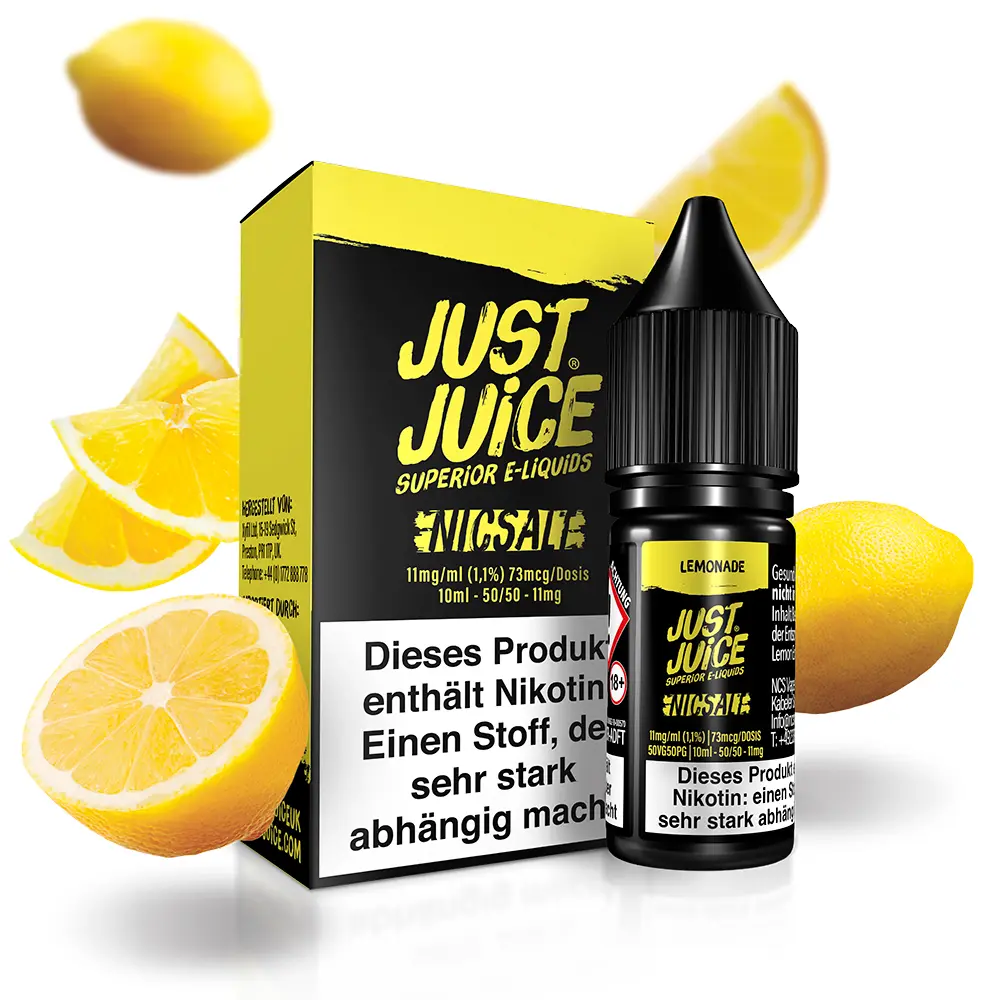 Just Juice Nikotinsalz - Lemonade - 10ml 11mg 