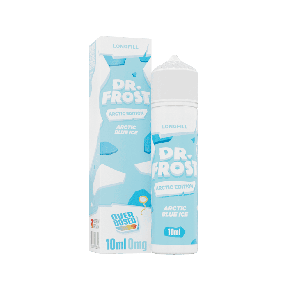 Dr. Frost Longfill - Arctic Blue Ice - Overdosed 10ml Aroma in 60ml Flasche 