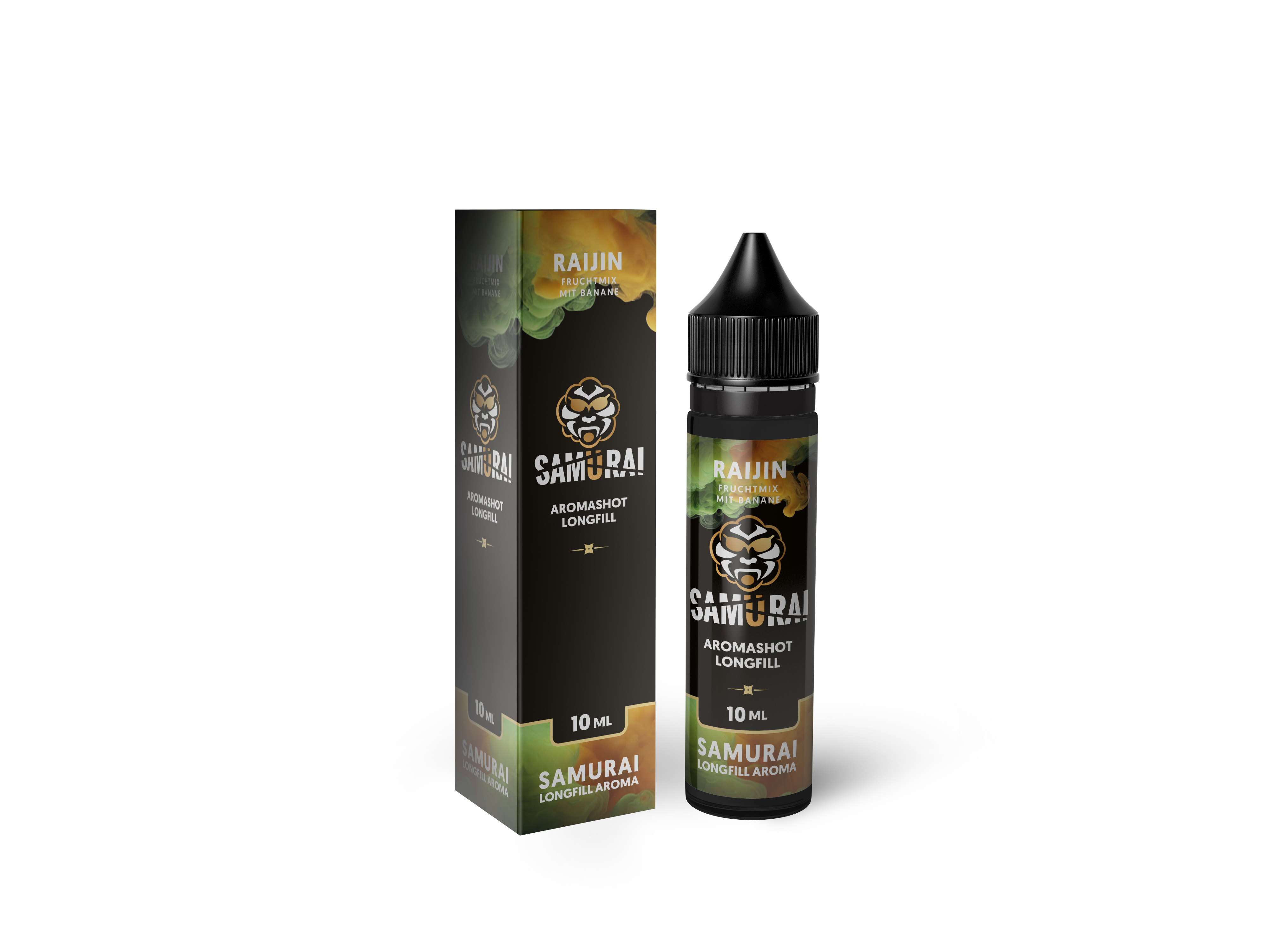 Samurai Longfill - Raijin - 10ml Aroma in 60ml Flasche