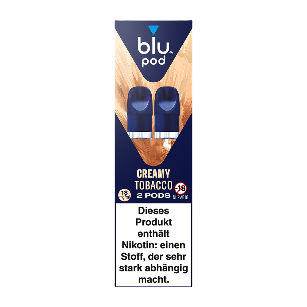blu Pod CREAMY TOBACCO 9mg/ml