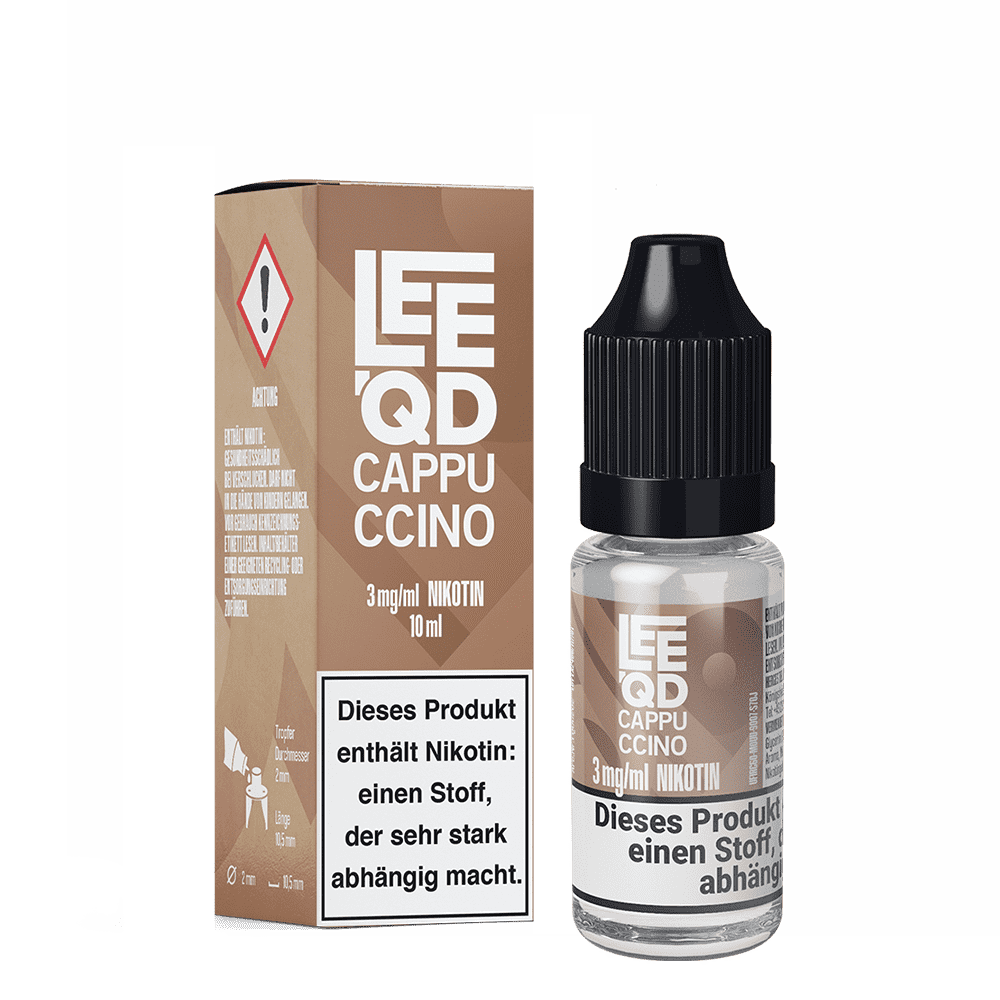 LEEQD Liquid - Crazy Cappuccino - 3mg 10ml 