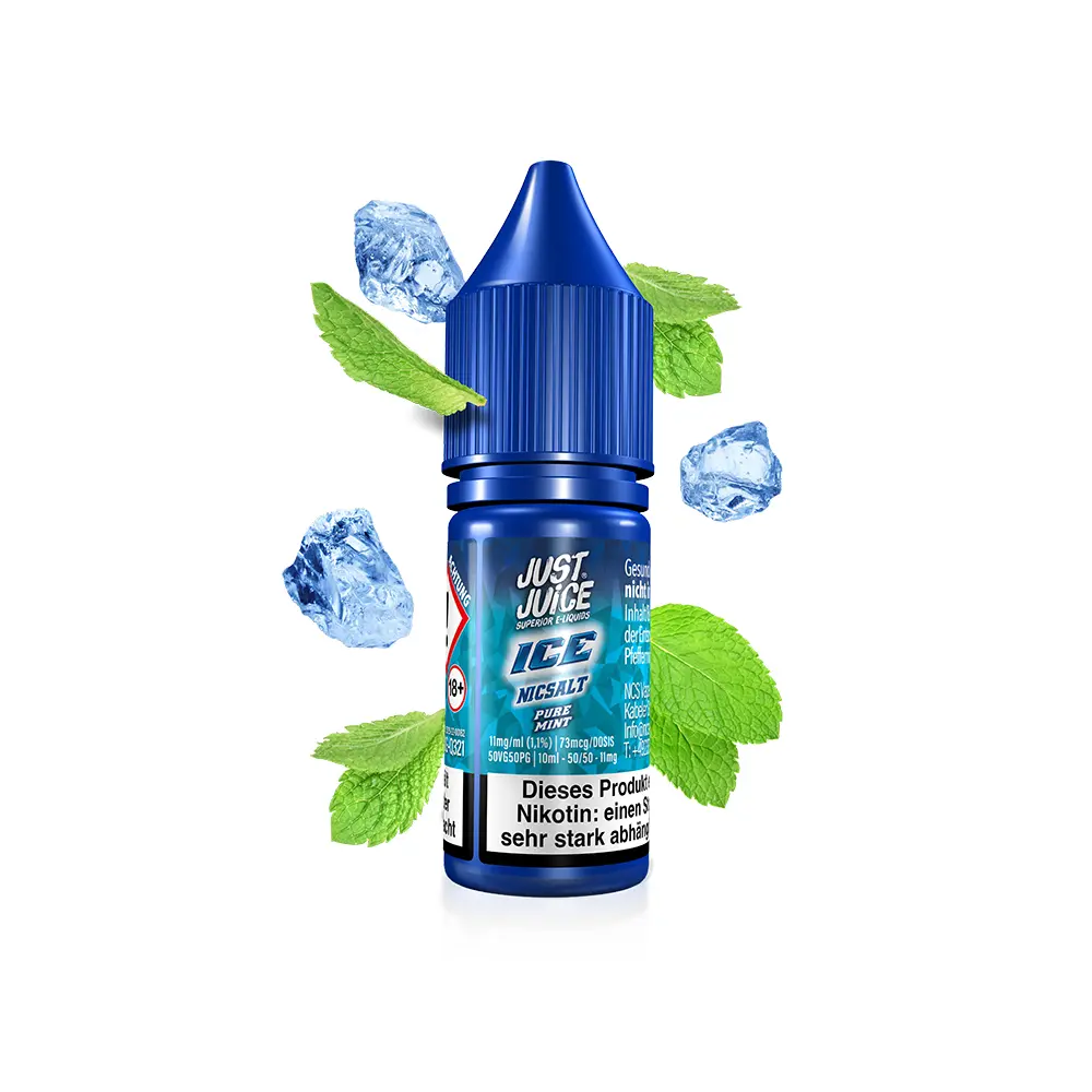 Just Juice Nikotinsalz - Pure Mint ICE - 10ml 11mg 