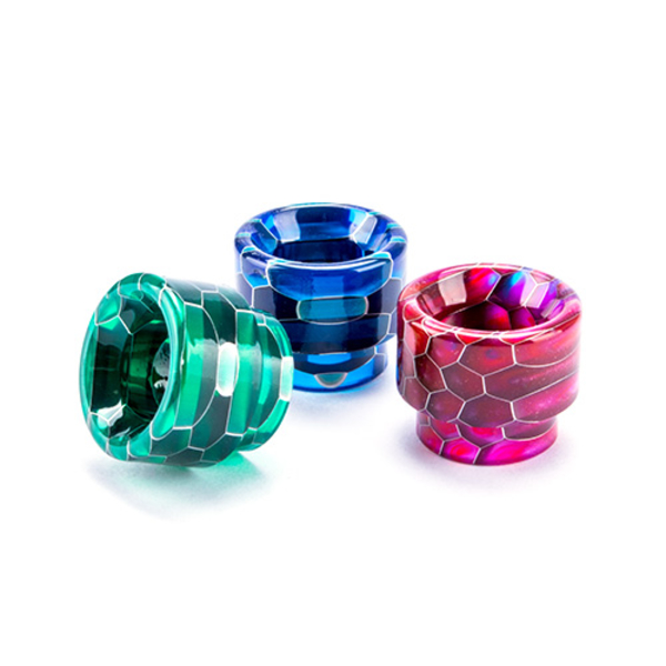 810er Mundstück ohne Dichtungsringe Epoxidharz Wabenmuster Typ 1