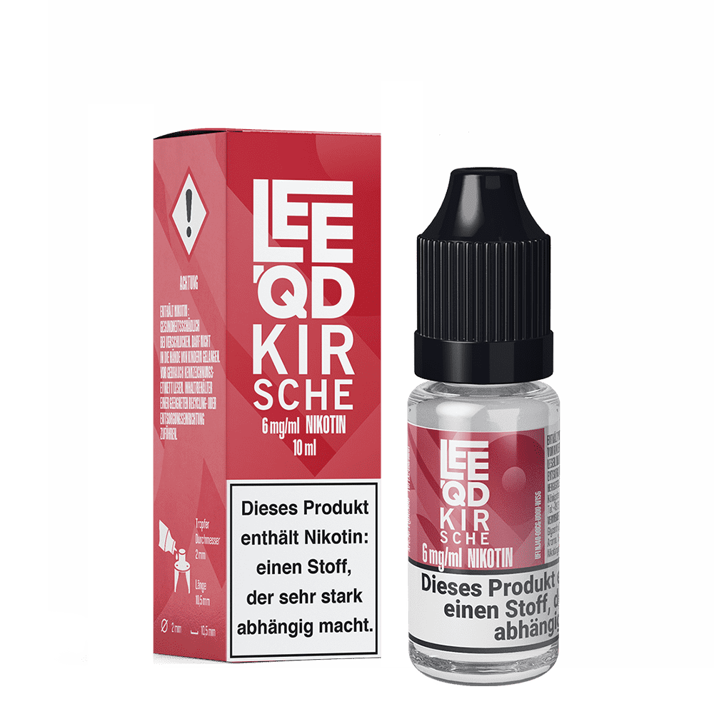 LEEQD Liquid - Fruit Kirsche - 6mg 10ml 