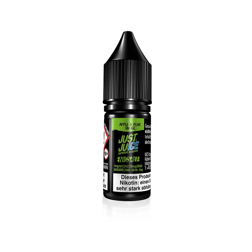 Just Juice Nikotinsalz - Apple & Pear ON ICE - 10ml 11mg 