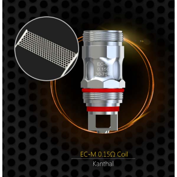 Eleaf EC-M 0,15 Ohm Verdampferköpfe Melo 1-5