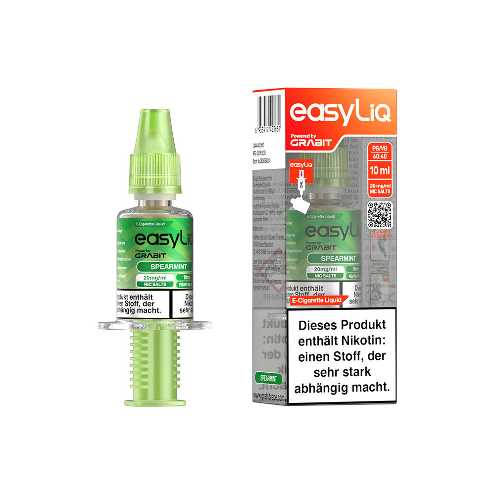 Grabit EasyLiQ - Spearmint - 20mg 10ml  D