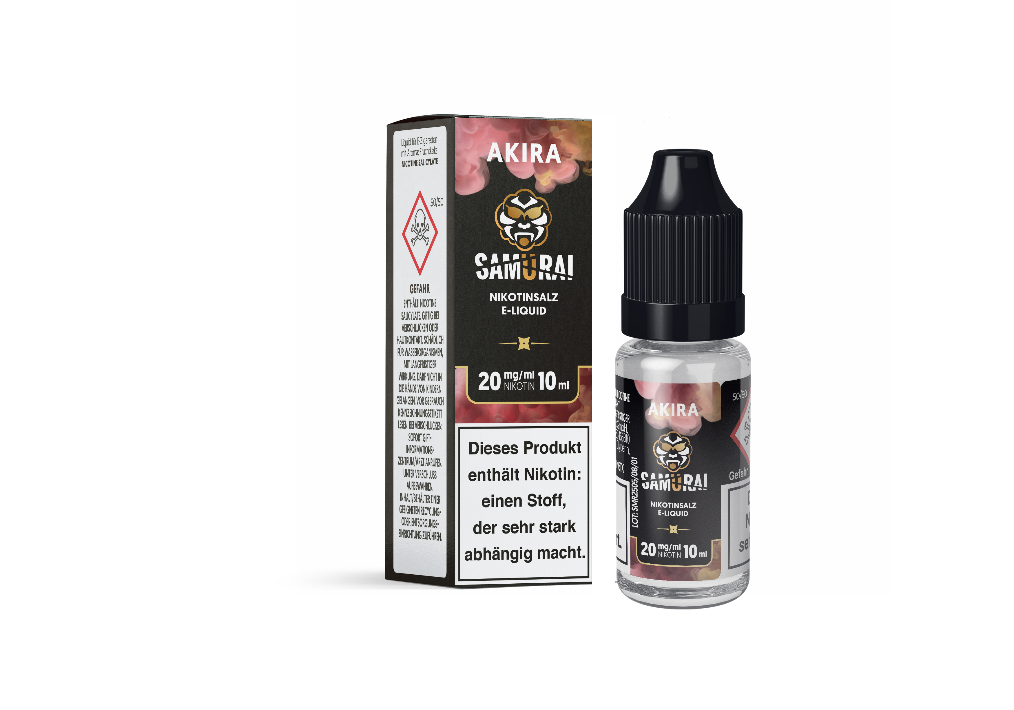 Samurai Nikotinsalz - Akira - Liquid 20mg