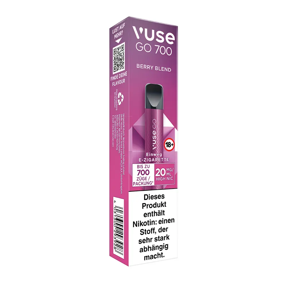 Vuse GO 700 Berry Blend 20mg Einweg E-Zigarette