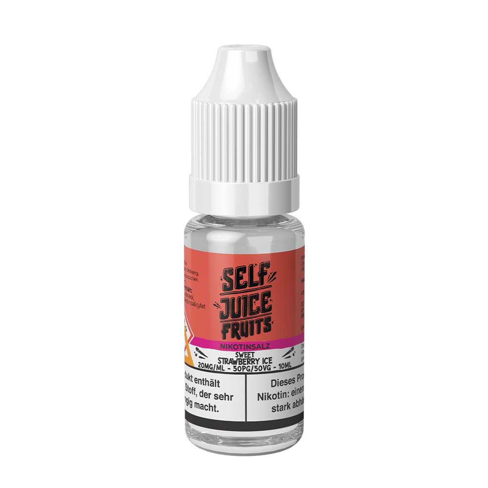 Self Juice Nikotinsalz - Sweet Strawberry Ice - 10ml Liquid 20mg 