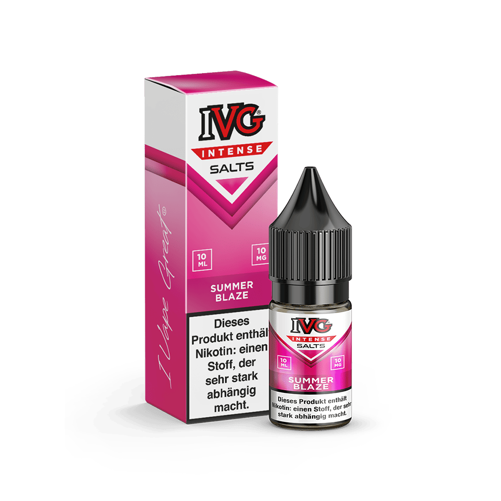 IVG Intense Nikotinsalz - Summer Blaze - Liquid 10mg 10ml