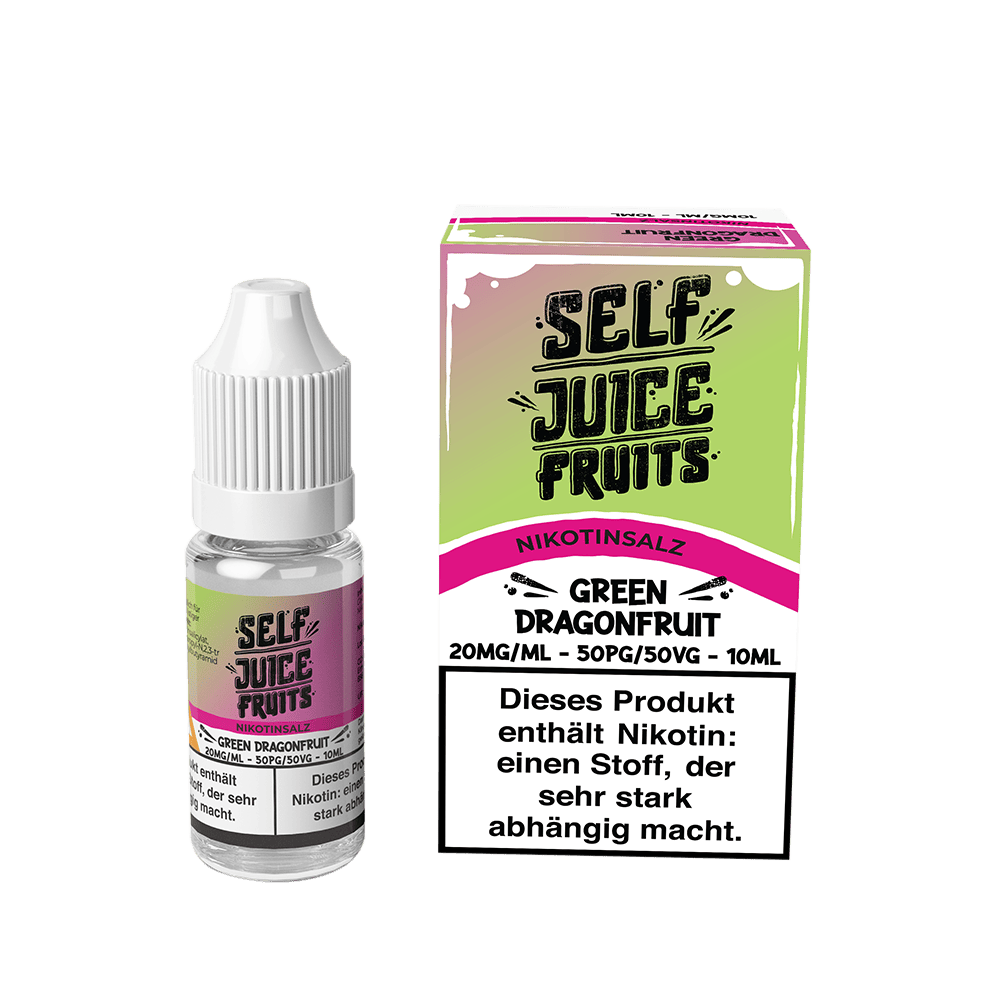 Self Juice Nikotinsalz - Green Dragonfruit - 10ml Liquid 20mg 
