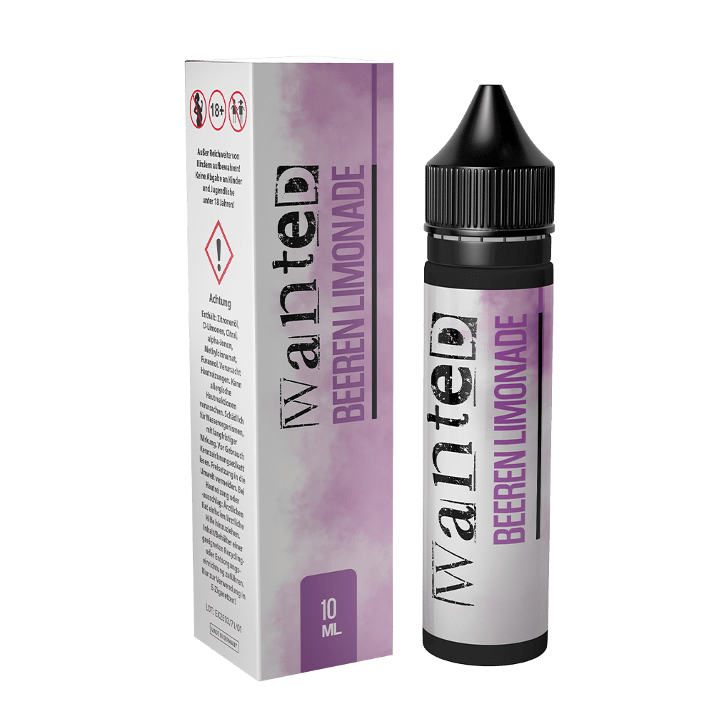 Wanted Aroma Longfill - Beeren Limonade - 10ml in 60ml Flasche  C