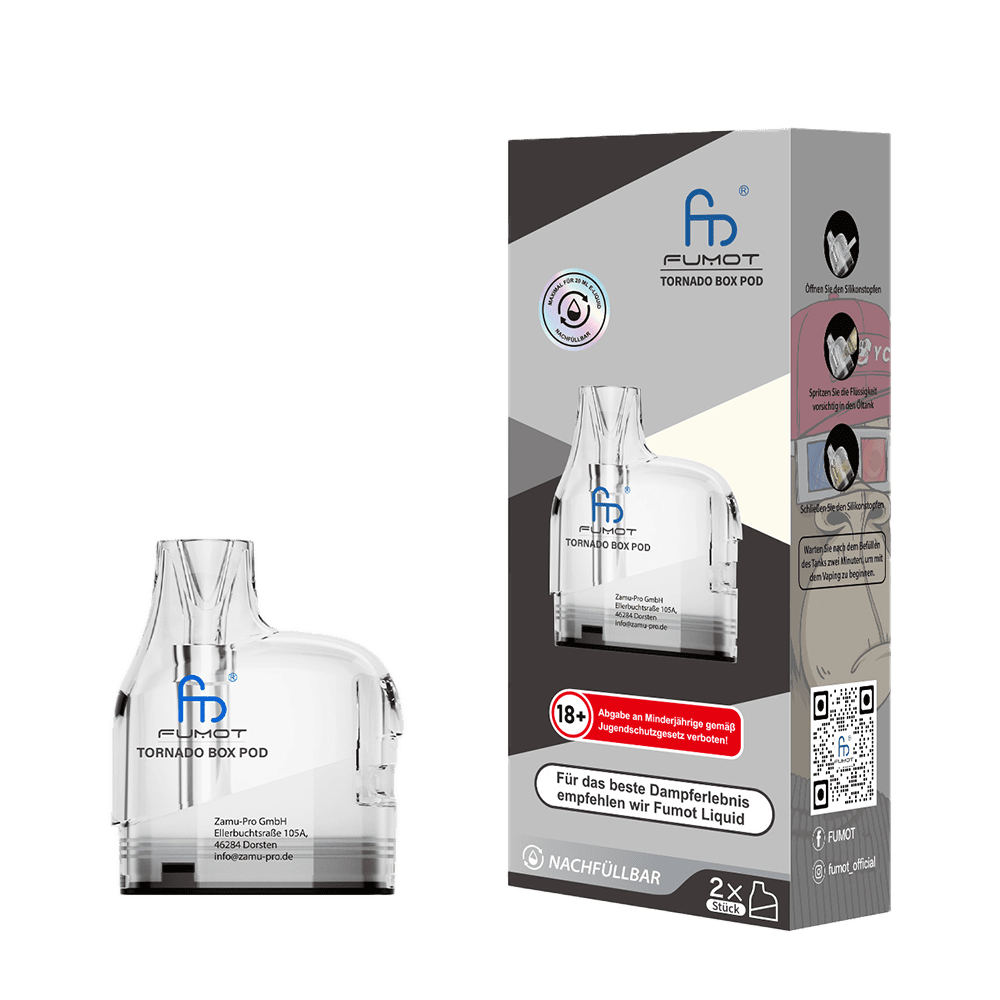 RandM Tornado Box Pod 0,9 Ohm 10ml