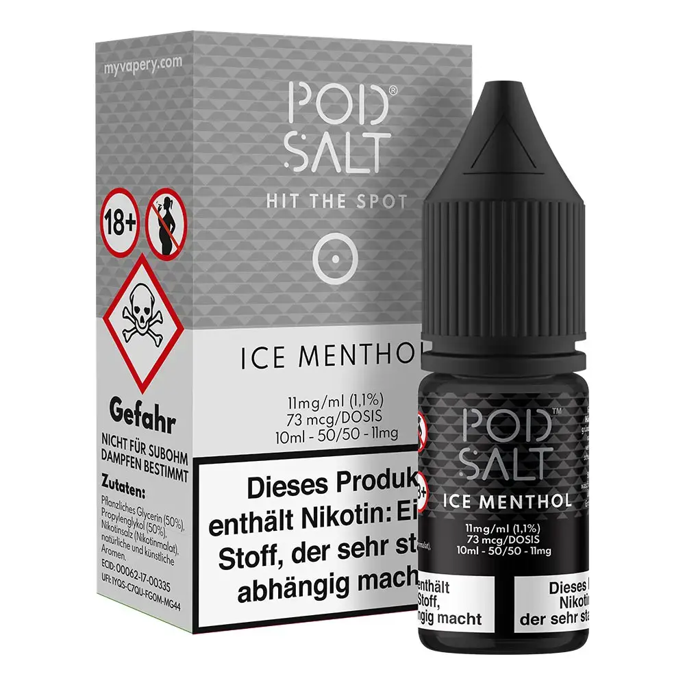 Pod Salt Core Ice Menthol 10ml 11mg 