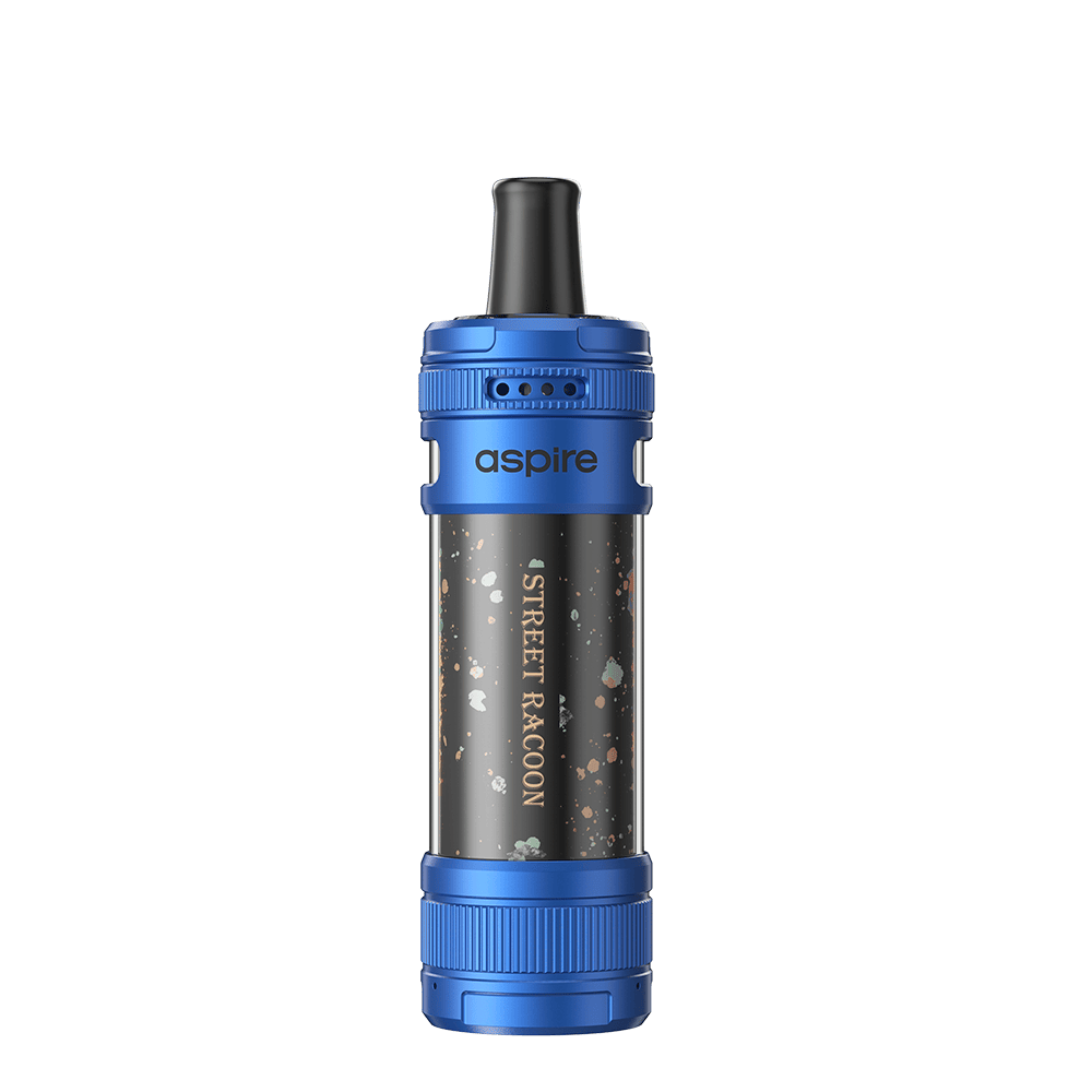 Aspire Magnum Nano Blue and Street Racoon