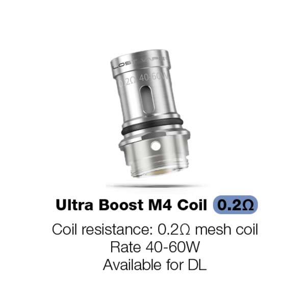 Lost Vape UB M4 Coil 0,2 Ohm (URSA Kit Grus Kit)