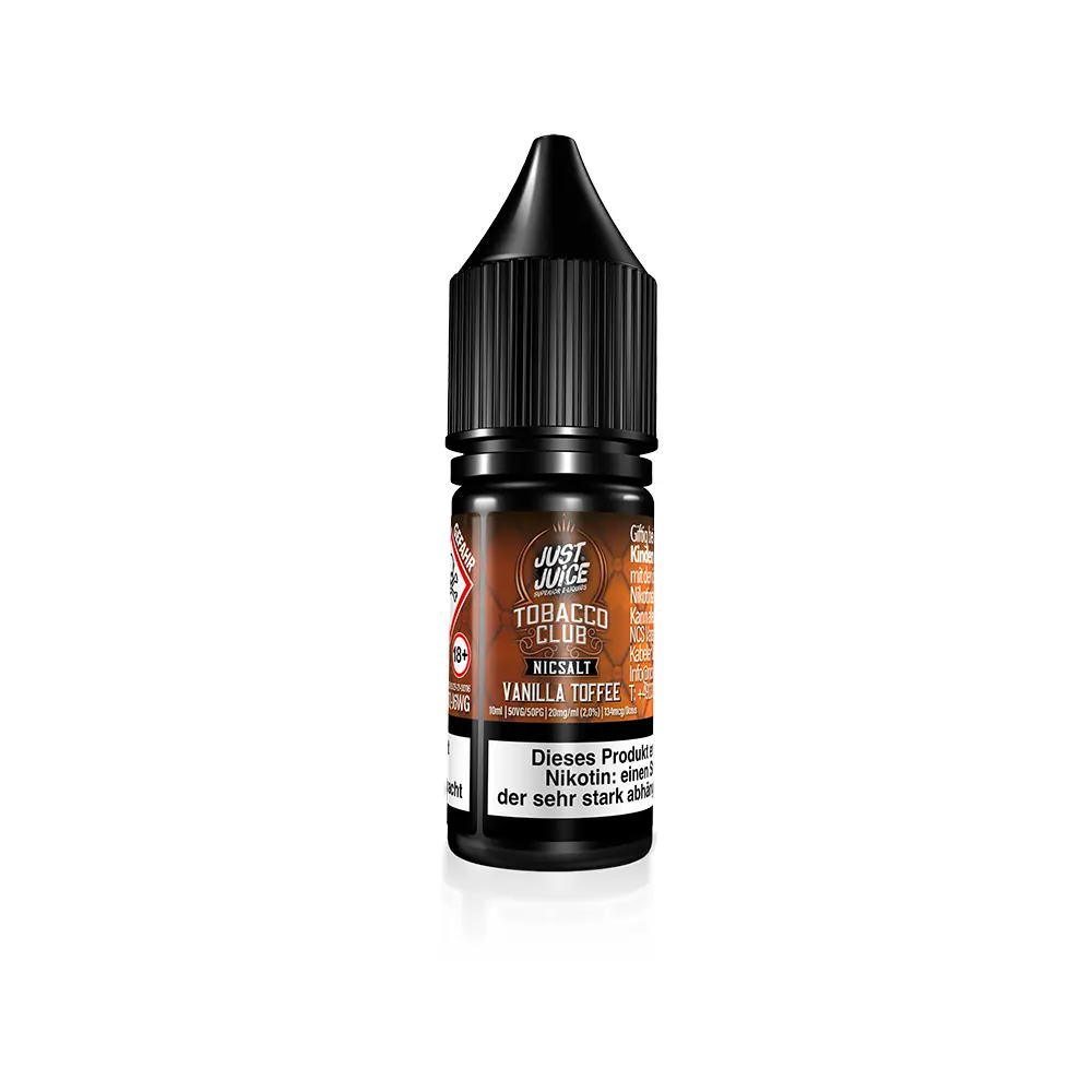 Just Juice Nikotinsalz - Tobacco Vanilla Toffee - 10ml 20mg 