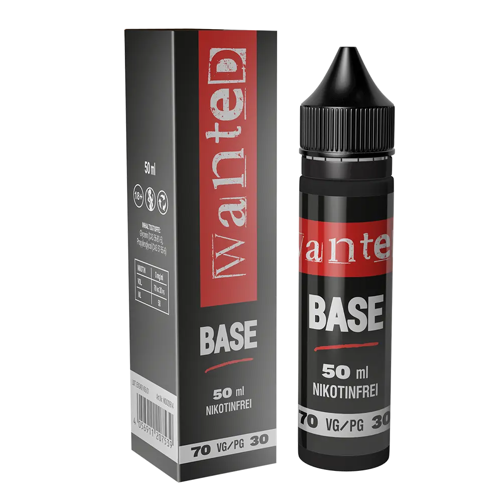 Wanted Base 70/30 50ml in 60ml Flasche