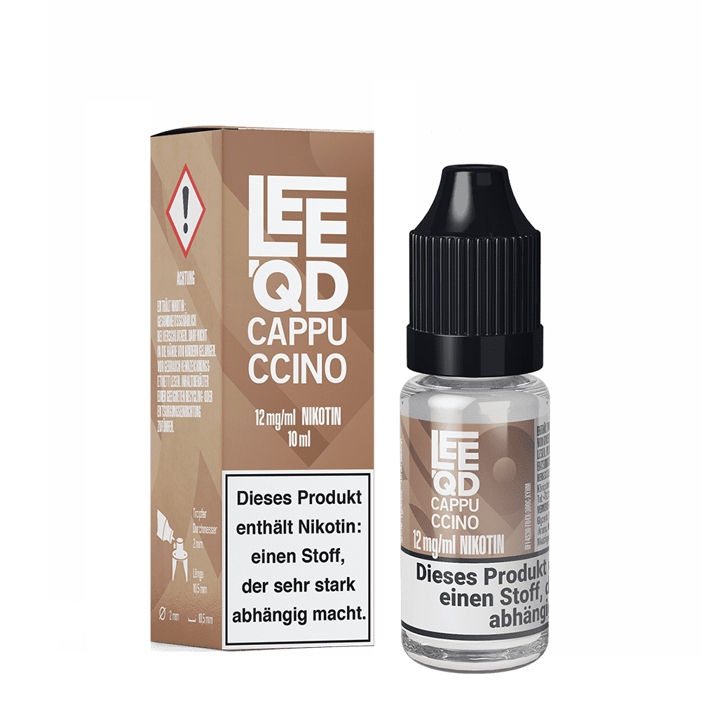 LEEQD Liquid - Crazy Cappuccino - 12mg 10ml 