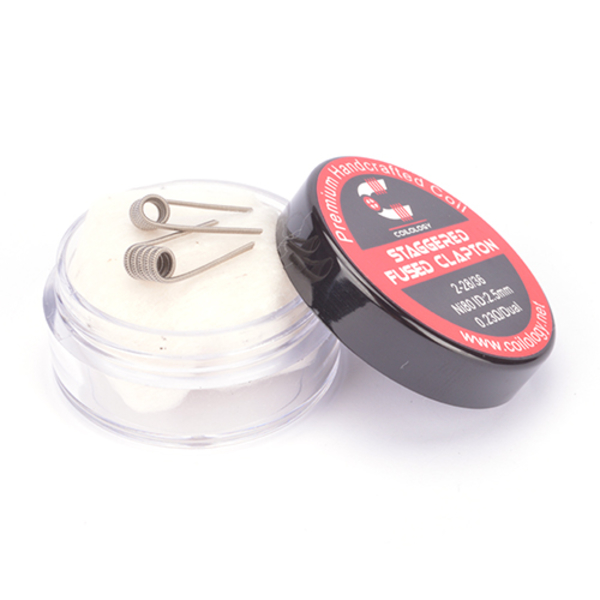 Coilology Staggered Fused Clapton 0,23 Ohm/Dual Nichrome (1VE=2Stk.)