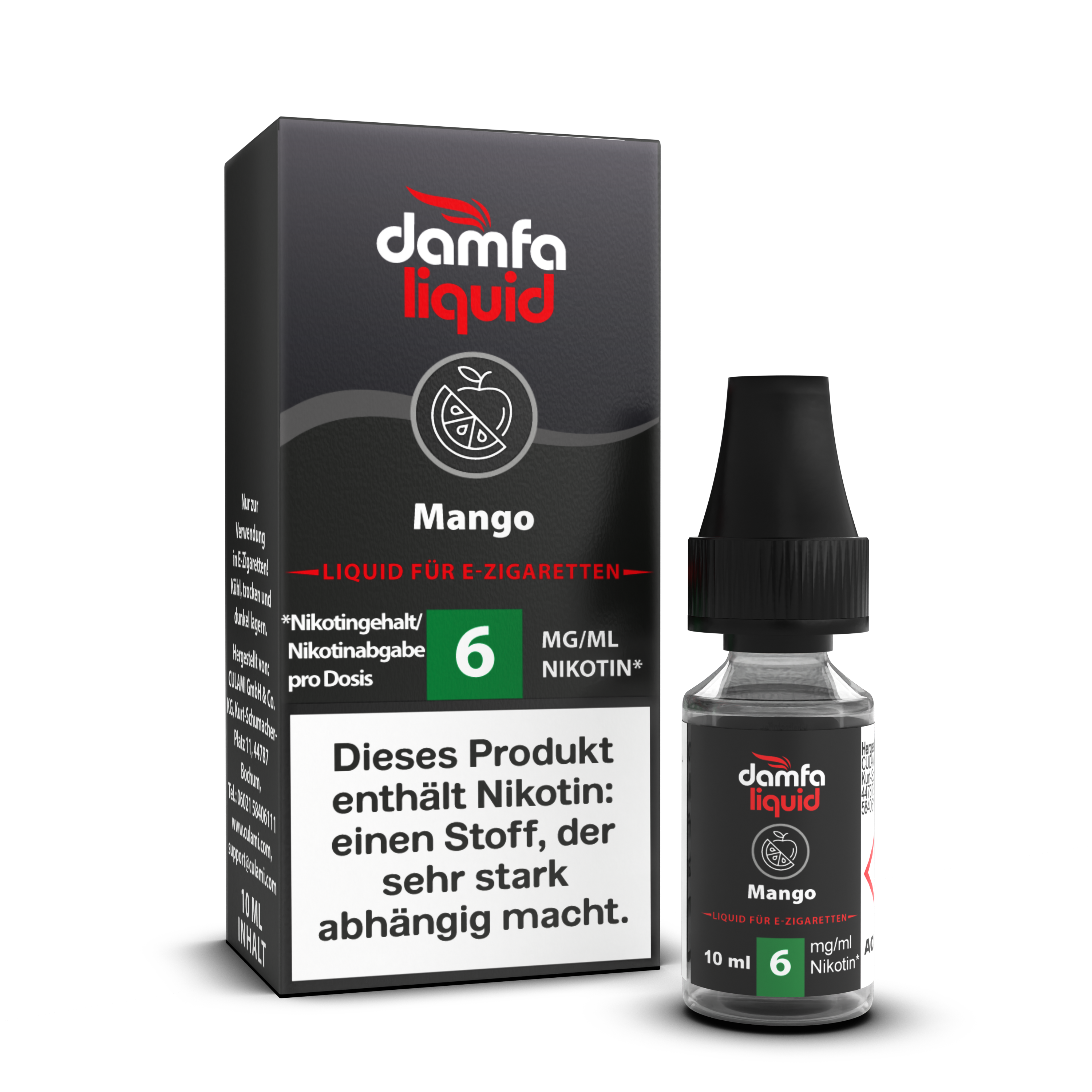 damfaliquid Mango V2 6mg 10ml  D