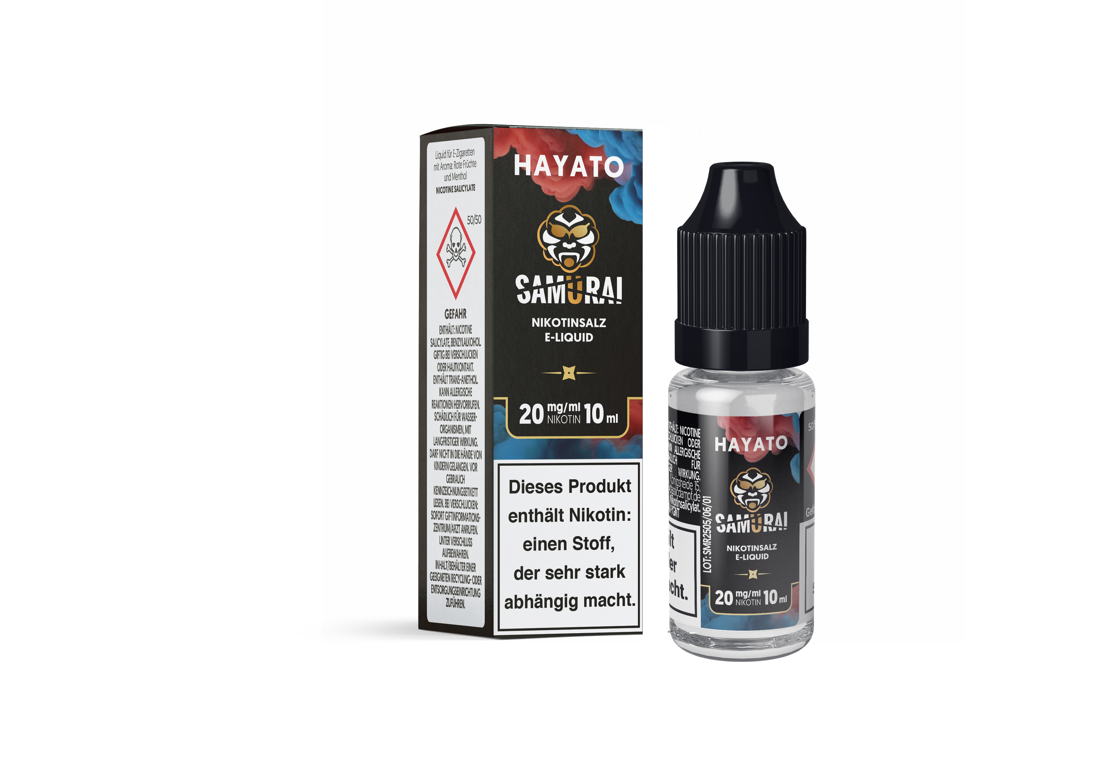 Samurai Nikotinsalz - Hayato - Liquid 20mg