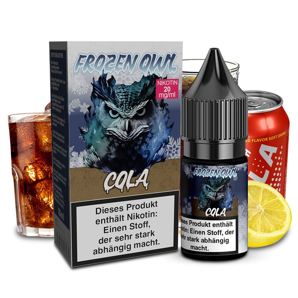 Frozen OWL Nikotinsalz - Cola - 10ml Liquid 20mg