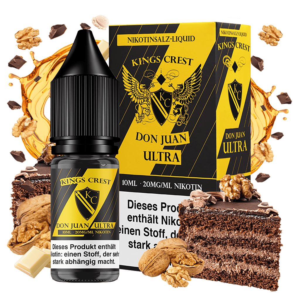 Kings Crest Nikotinsalz - Don Juan Ultra - 10ml Liquid 20mg 