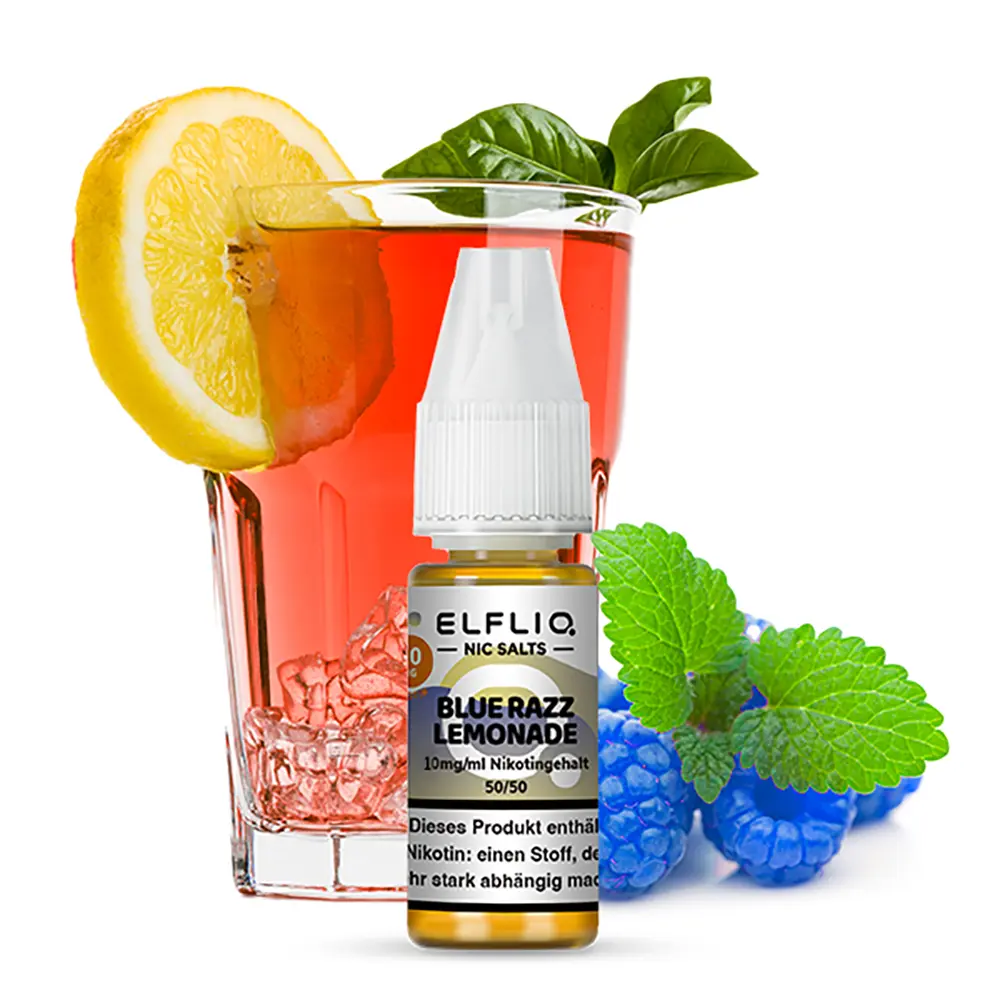 Elfliq by Elfbar Nikotinsalz - Blue Razz Lemonade - Liquid 10mg 10ml - 