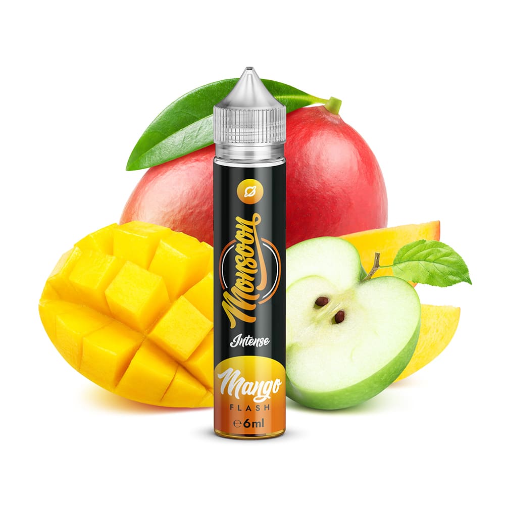 Monsoon Longfill - Mango Flash - 6ml Aroma in 75ml Flasche 