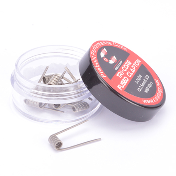 Coilology Multi-Strands Fused Clapton 0,32Ohm Nichrome (10Stk./VE)
