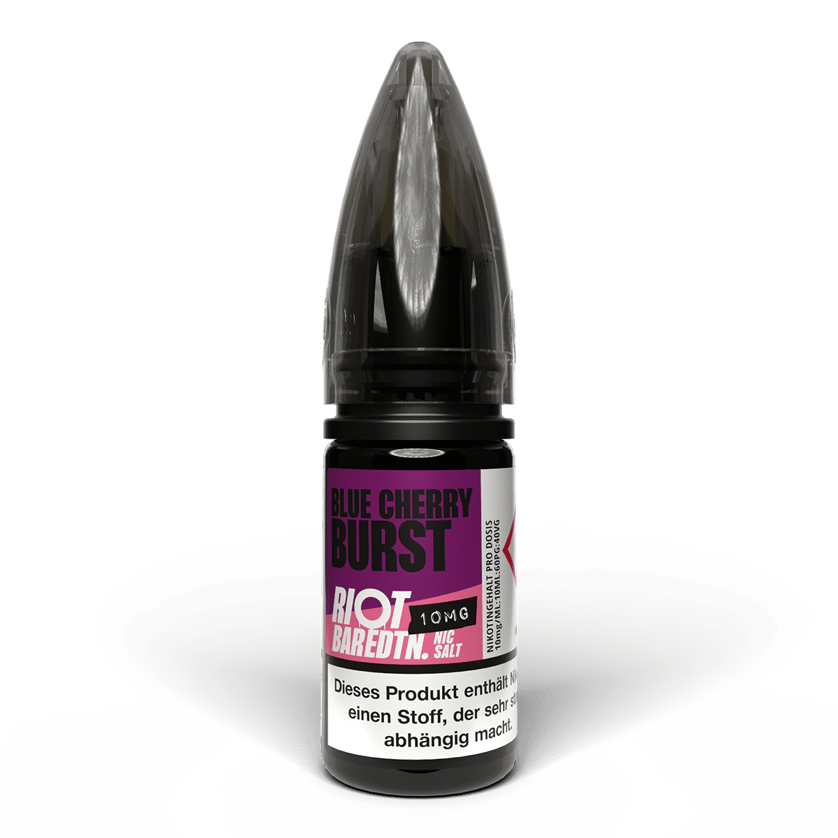Riot Squad Nikotinsalz - Blue Cherry Burst - Liquid 10mg 10ml 