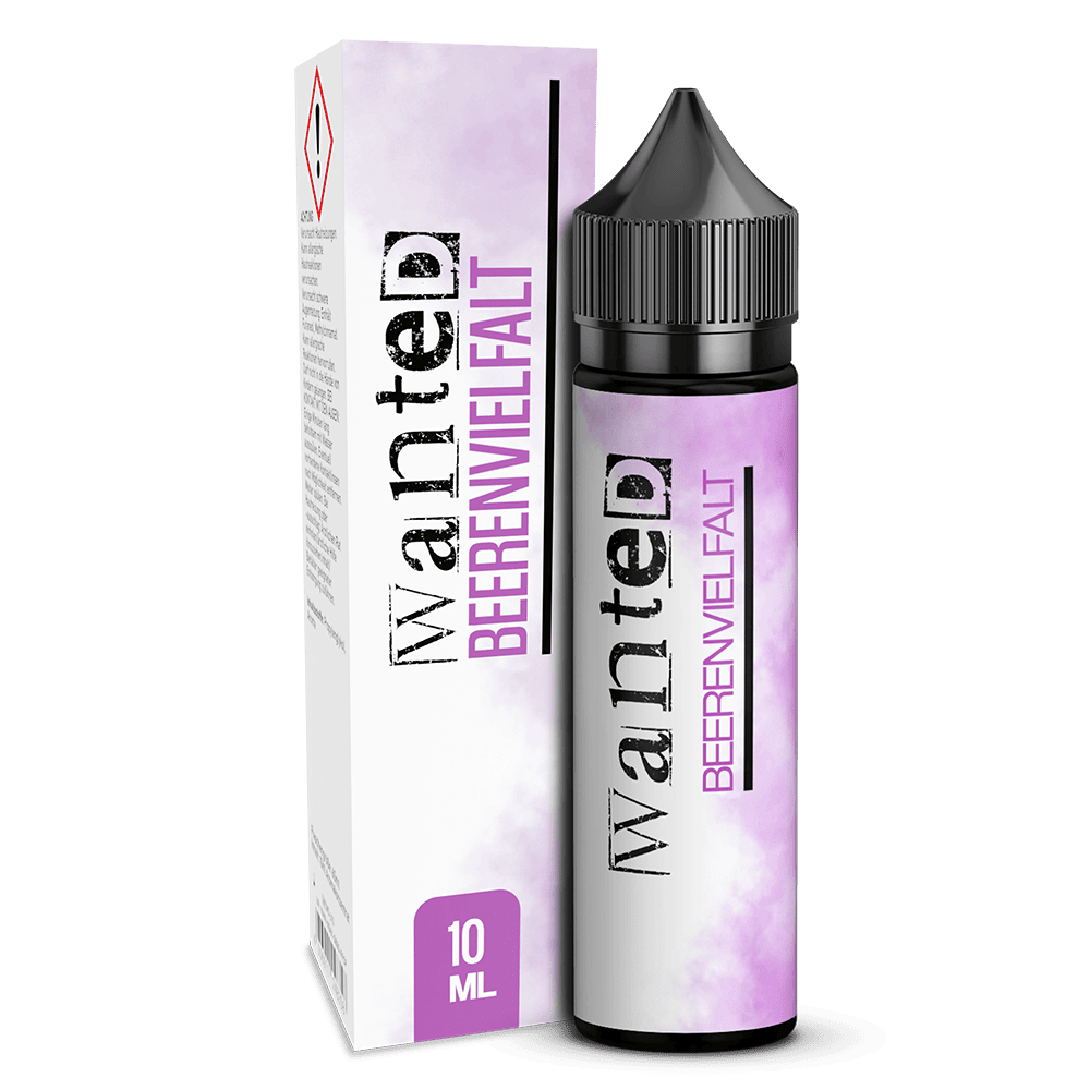 Wanted Aroma Longfill - Beerenvielfalt - 10ml in 60ml Flasche  D