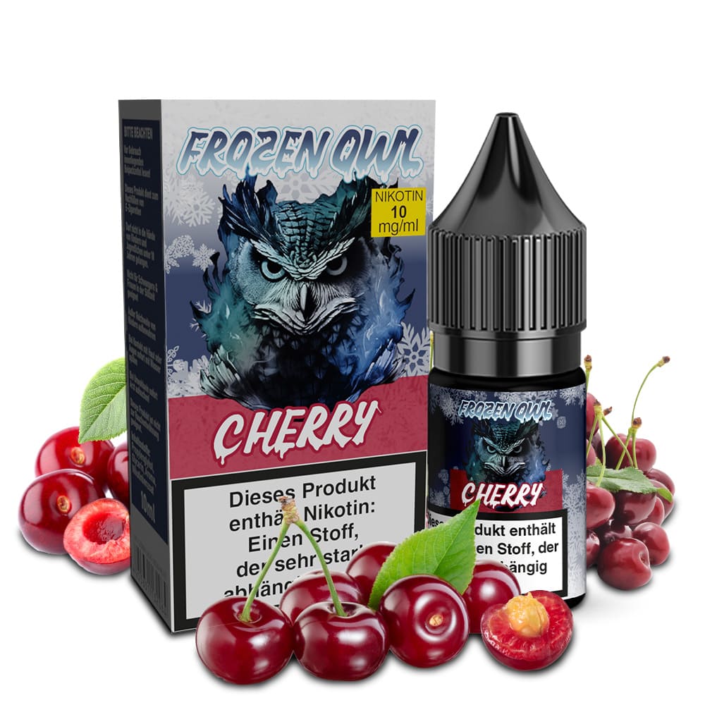 Frozen OWL Nikotinsalz - Cherry - 10ml Liquid 10mg  D