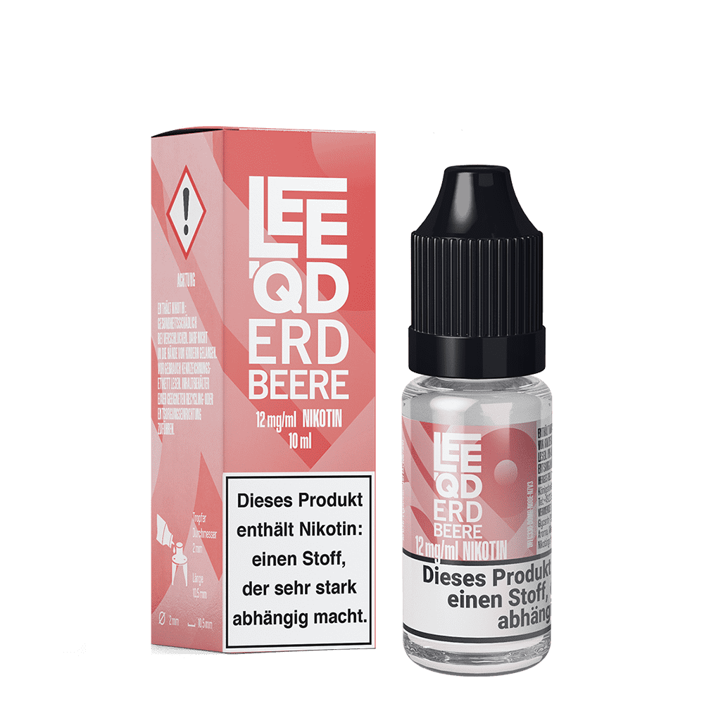 LEEQD Liquid - Fruit Erdbeere - 12mg 10ml 