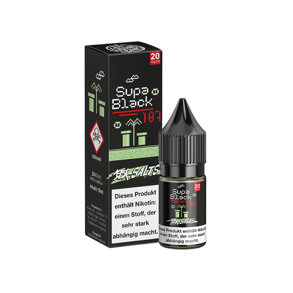 187 Strassenbande Nikotinsalz - Supa Black - 10ml Liquid 20mg