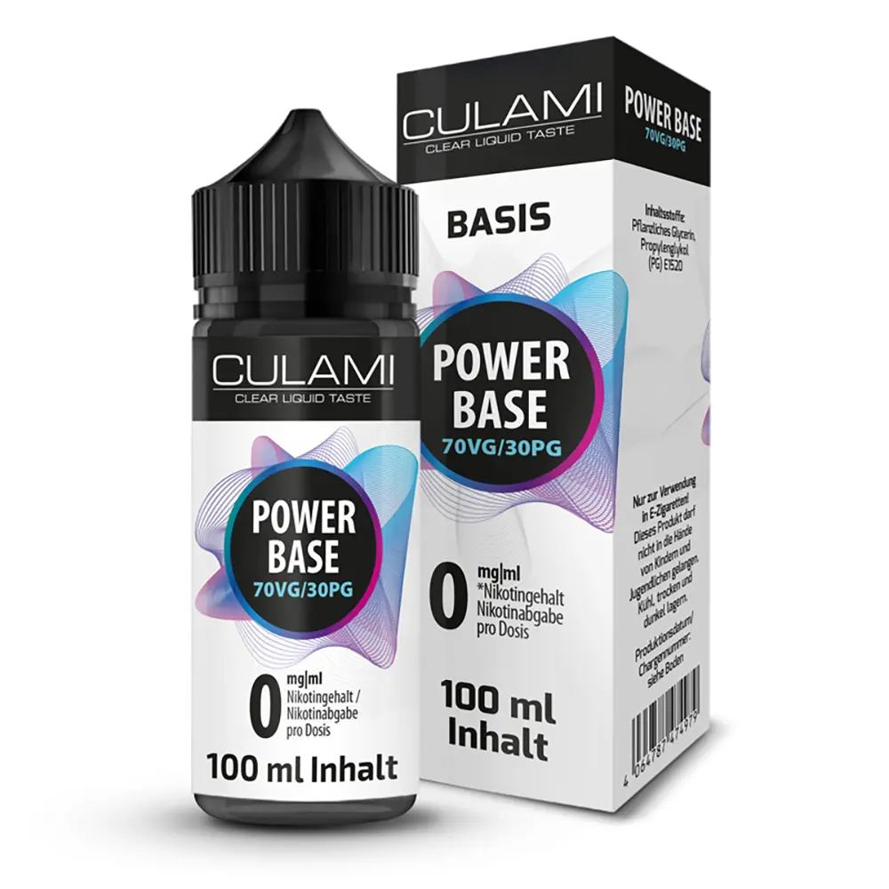 Culami Power Base - 70/30 - 0mg 100ml 